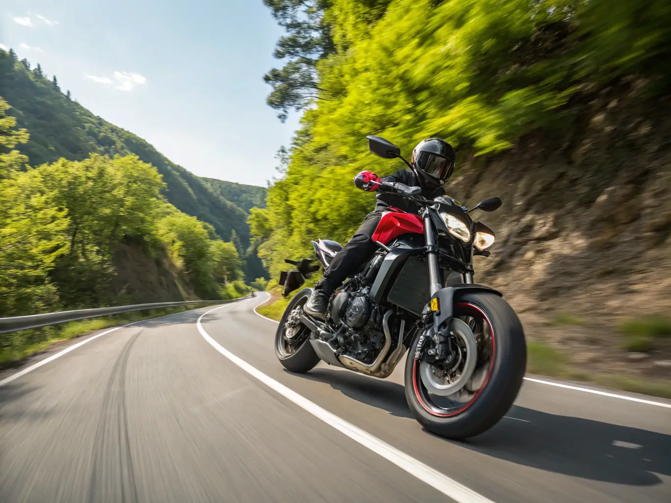 A brand new Yamaha MT-09 parked inside the Aprilia of Valdosta showroom, highlighting its aggressive styling and versatile performance.